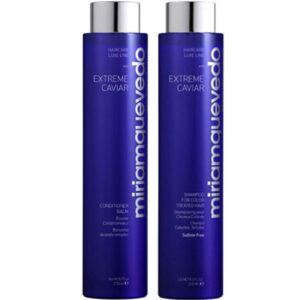 Miriam Quevedo Extreme Caviar комплект Шампоан и Балсам за третирана коса 2x250 ml